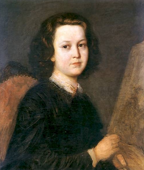 Portrait of a paintress Jezefina Geppert